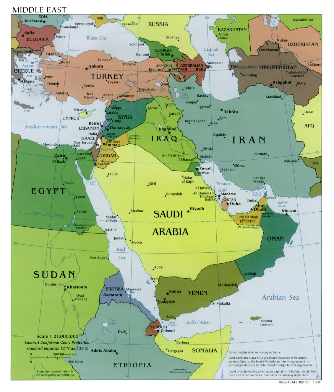 [map of West Asia]